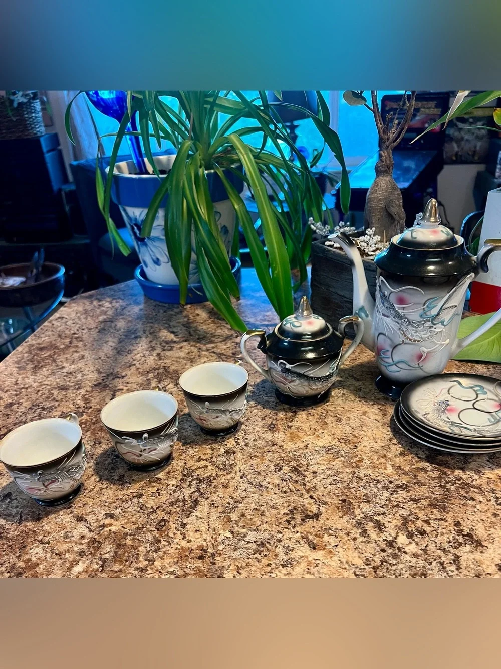 Vintage Japanese Dragonware,